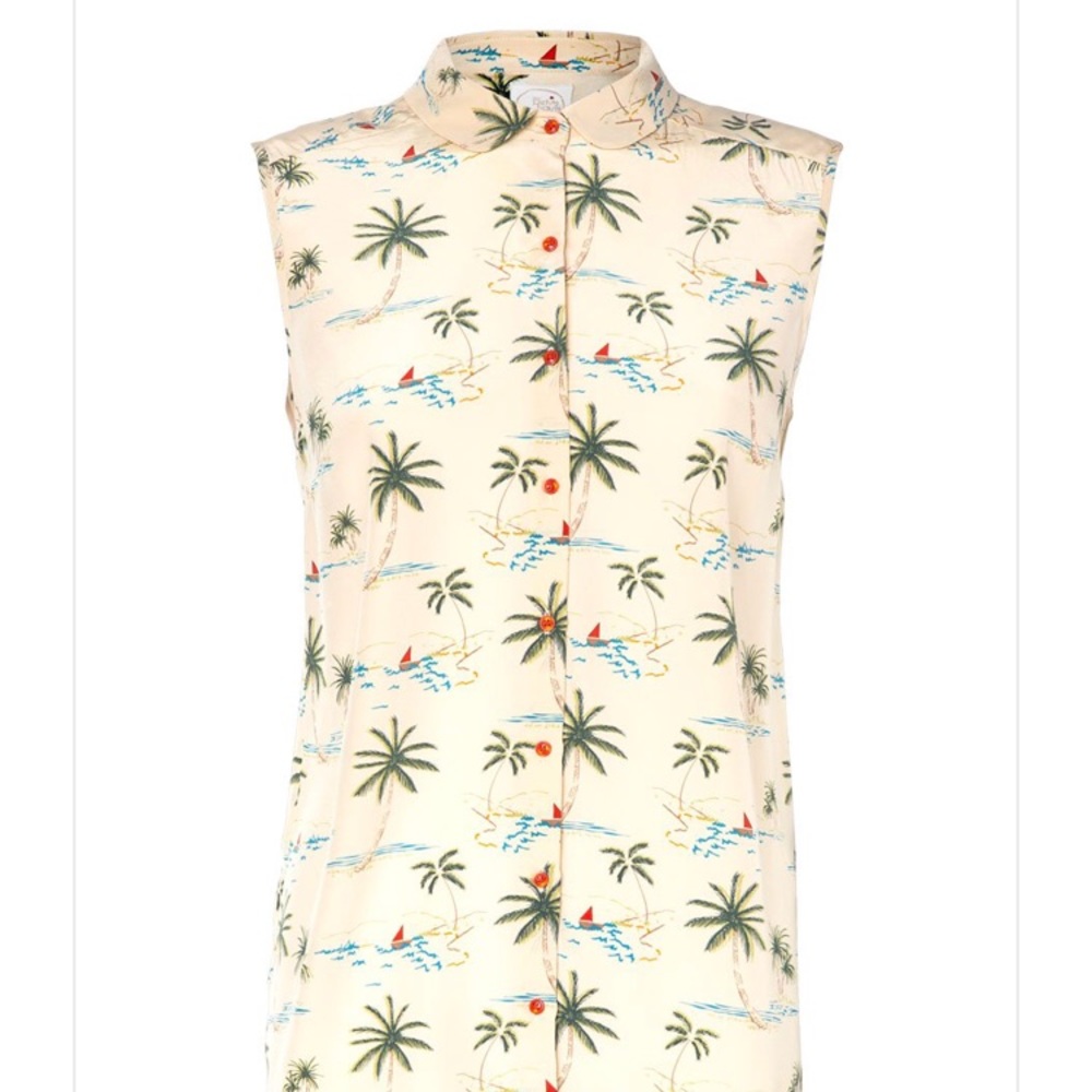 Des Petits Hauts silk blouse